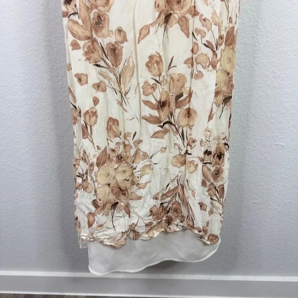 Trilogy by Rampage Slip Dress Womens 6 Floral 90s Y2K Boho Cottagecore  Fairy